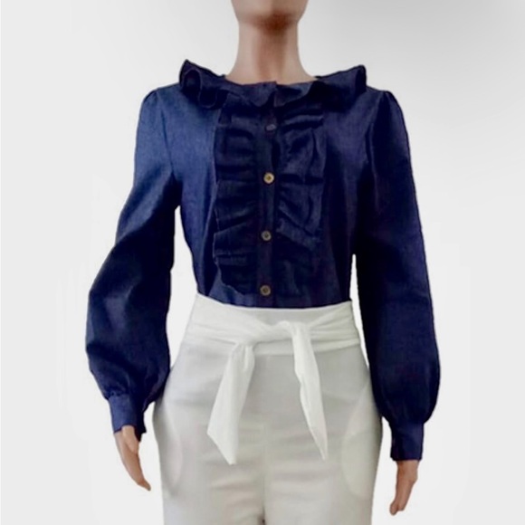 Denim Poet Shirt - Picture 5 of 5